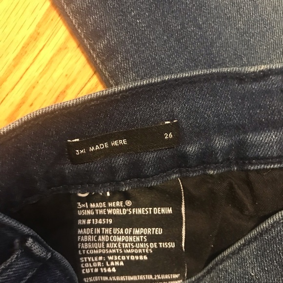 3 times 1 NYCjeans size 26 ,high waisted and stretchy - Picture 5 of 6